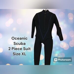 Oceanic 2 Piece Wet Suit